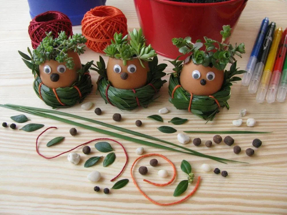 16 ide kreatif kerajinan cangkang telur