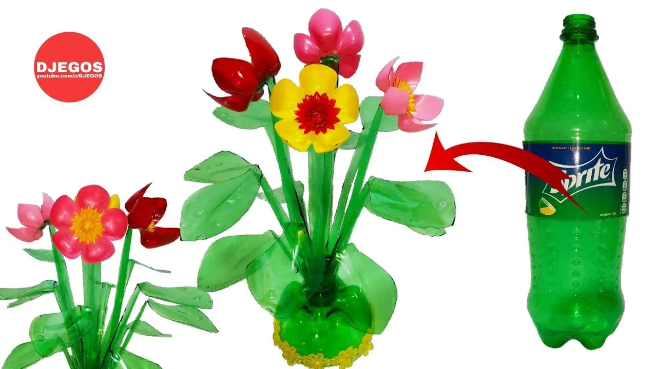 38 ide kreatif dari botol plastik