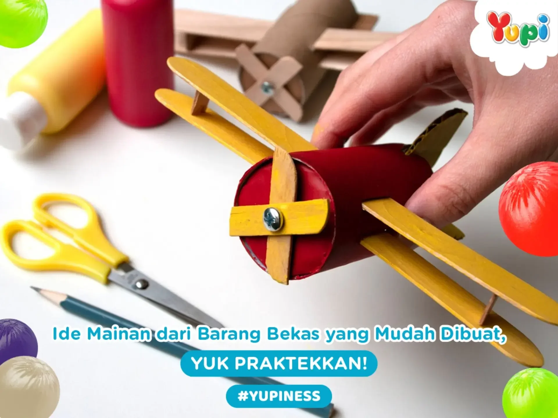cara membuat ide kreatif dari barang bekas