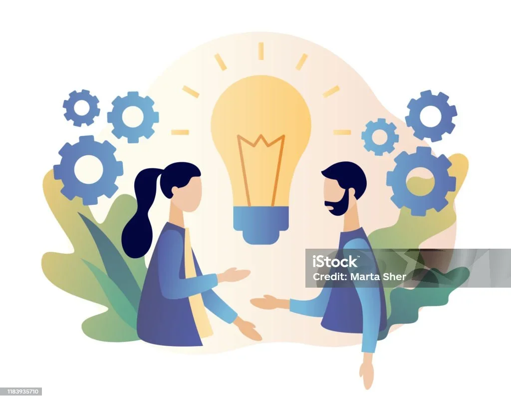 gagasan adalah ide kreatif dalam penciptaan suatu