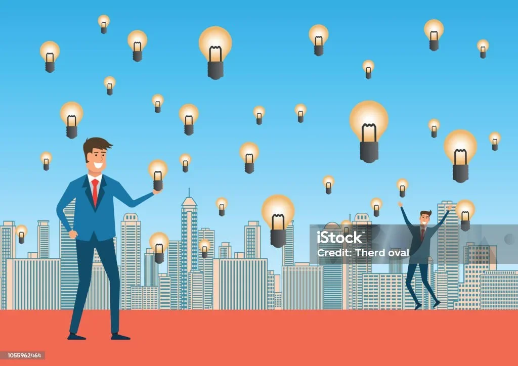 gambar kartun ide kreatif