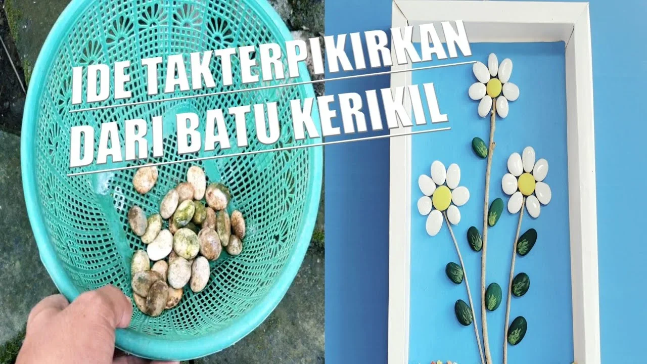ide barang kreatif dari batu