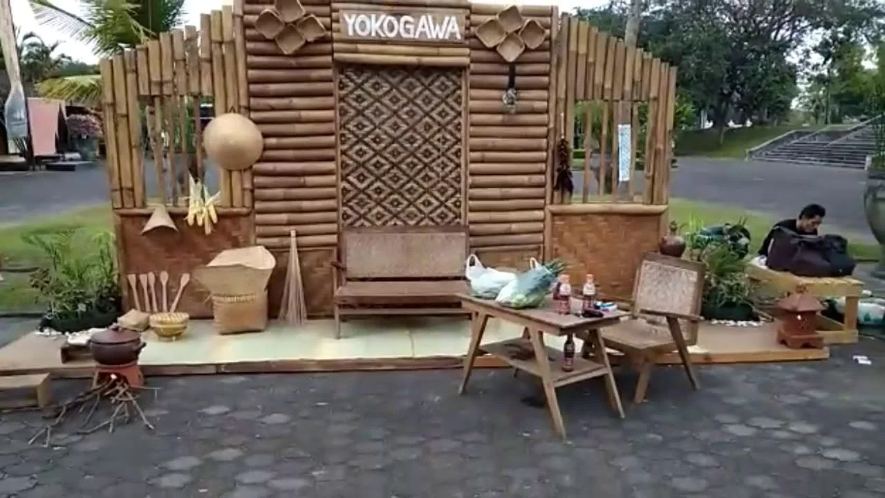 ide booth kreatif klasik