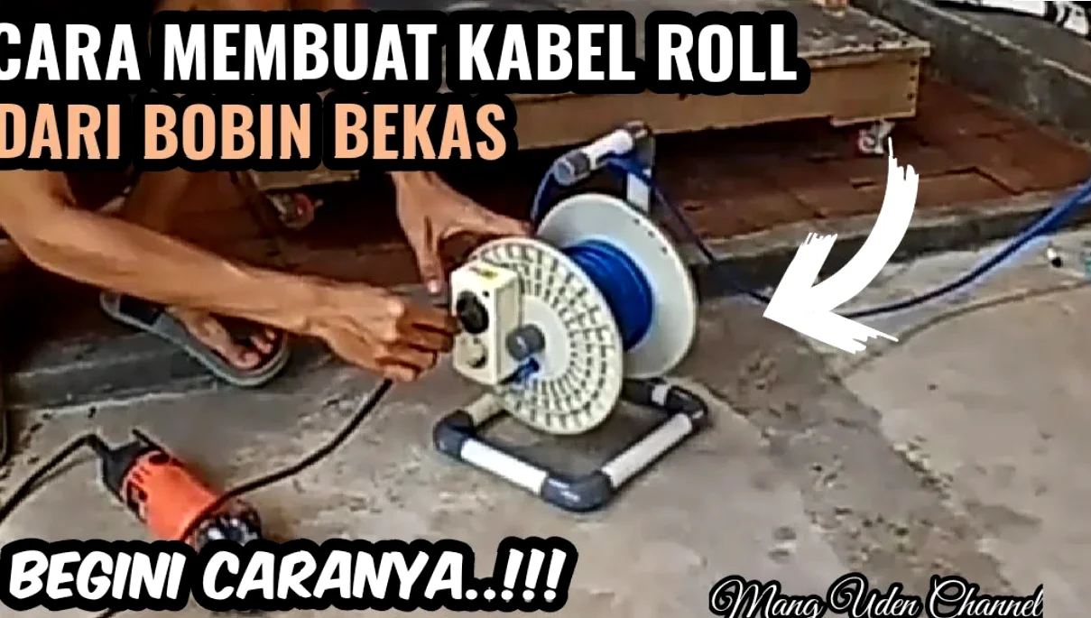 ide-ide kreatif dari kabel bekas