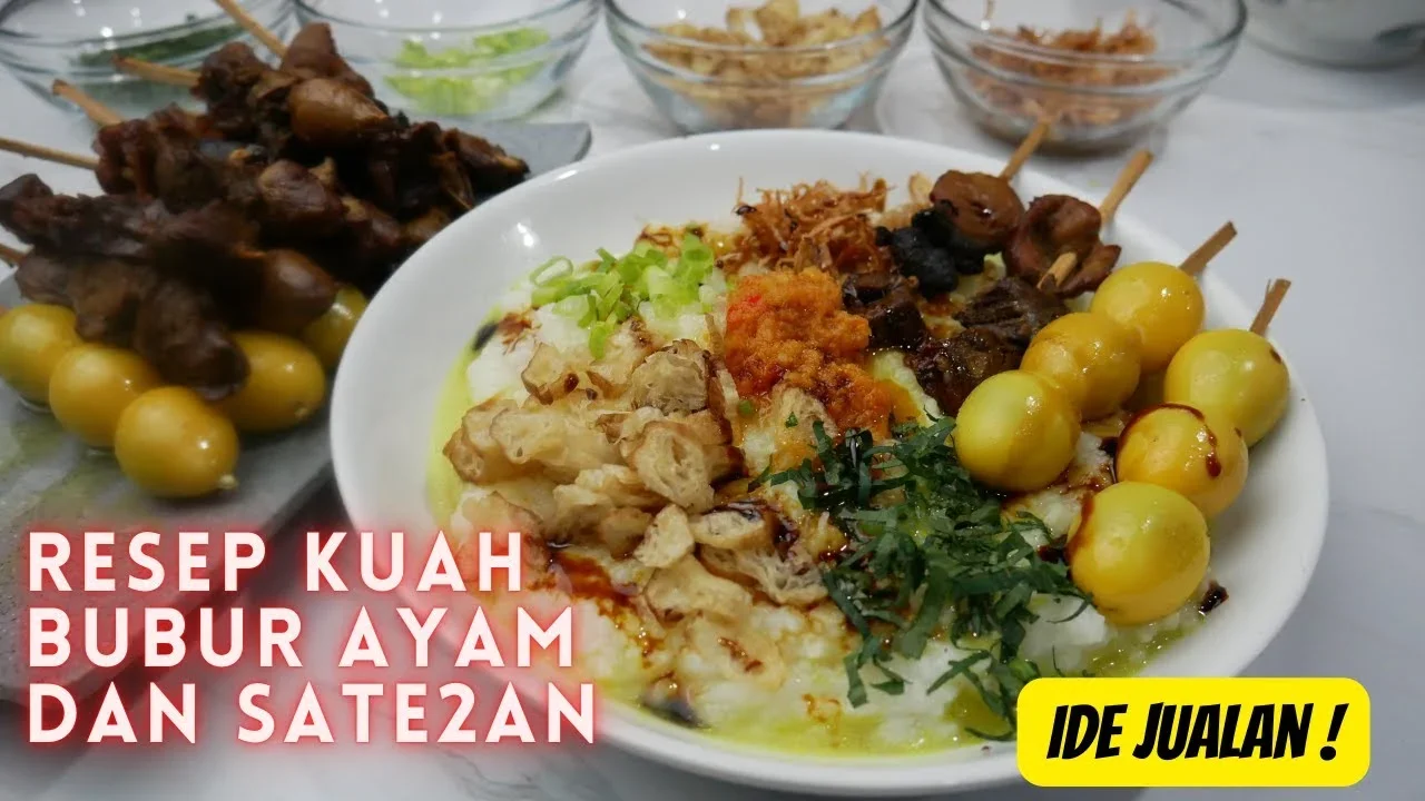 ide jualan bubur ayam kreatif