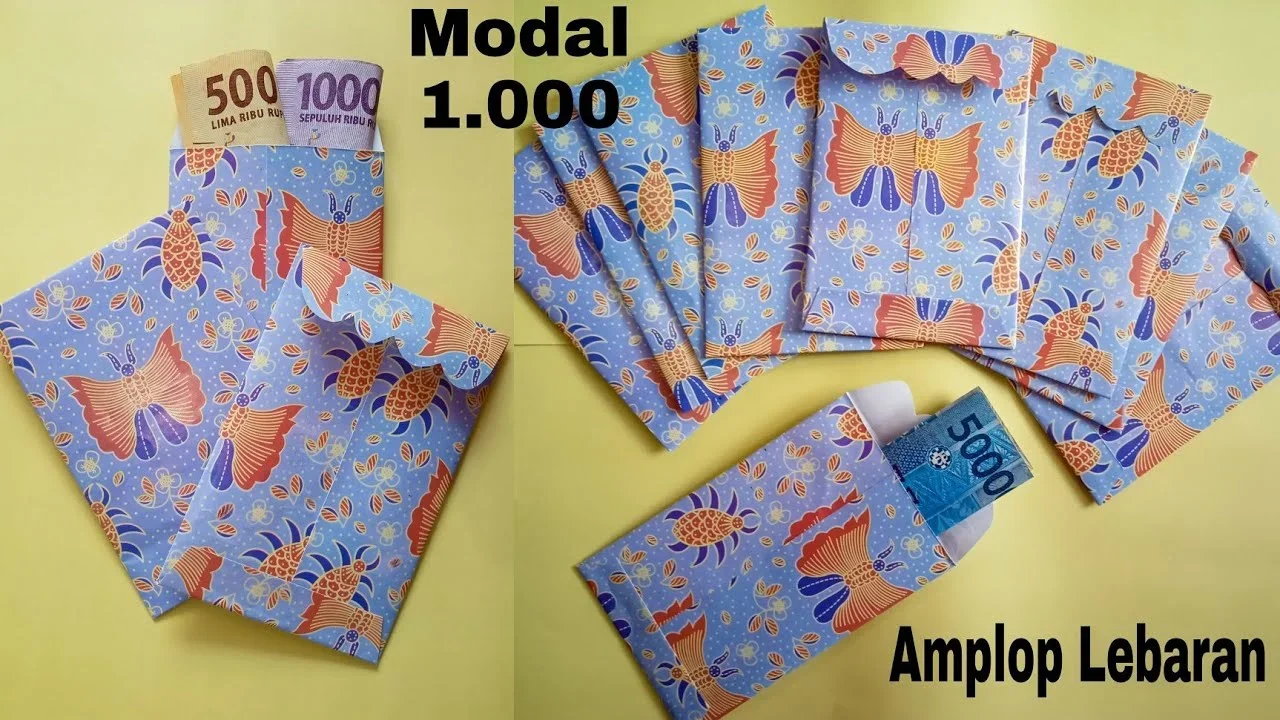 ide kreatif amplop thr anak