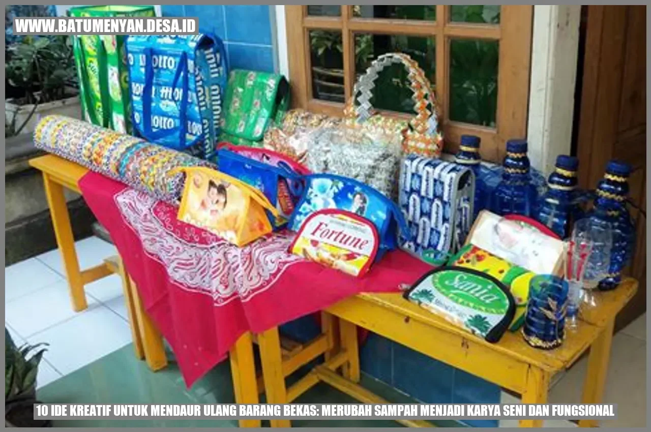 ide kreatif barang bekas