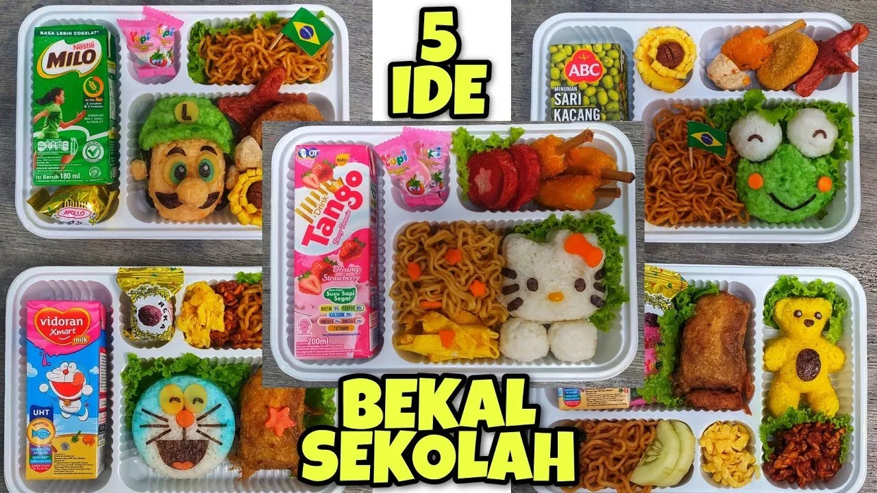 ide kreatif bekal anak sekolah