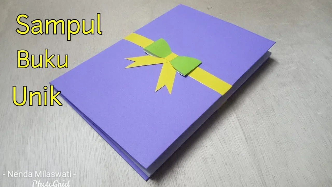 ide kreatif bikin buku diary menajdi cantik