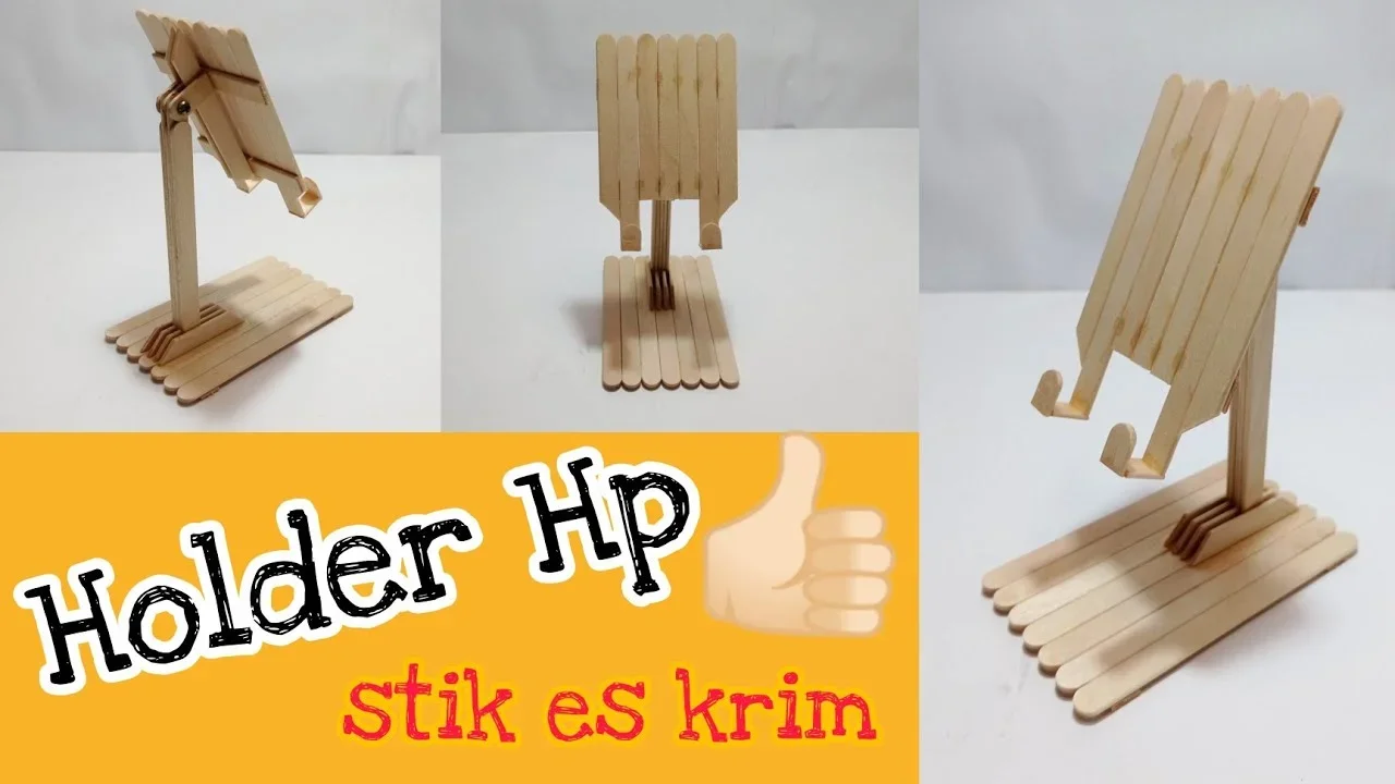 ide kreatif bikin holder hp