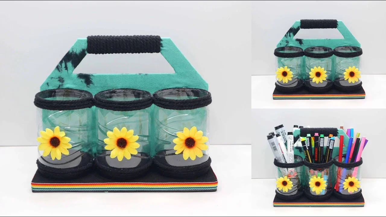 ide kreatif botol plastik bekas