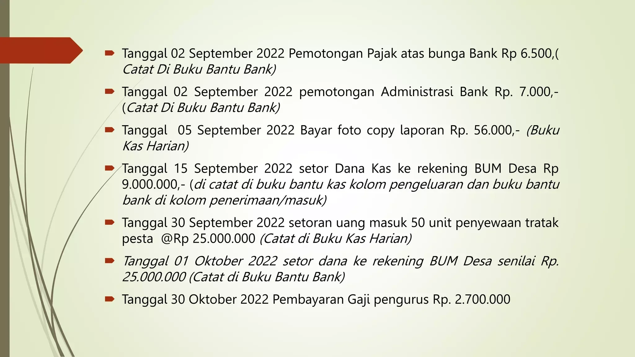 ide kreatif bumdes di bidang keuangan