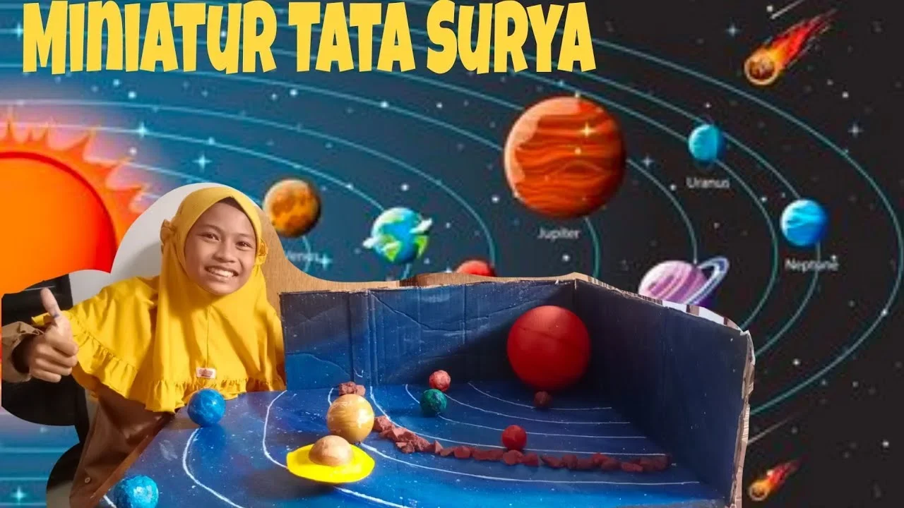 ide kreatif cara membuat makalah tata surya