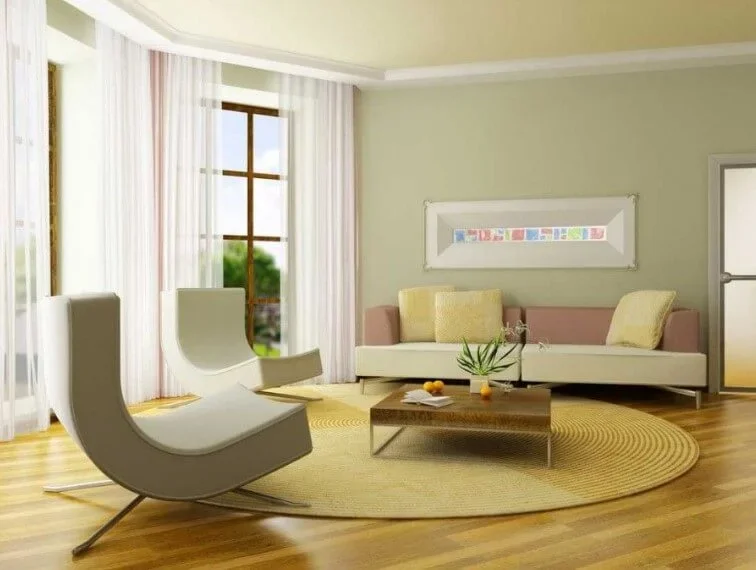 ide kreatif cat ruang tamu