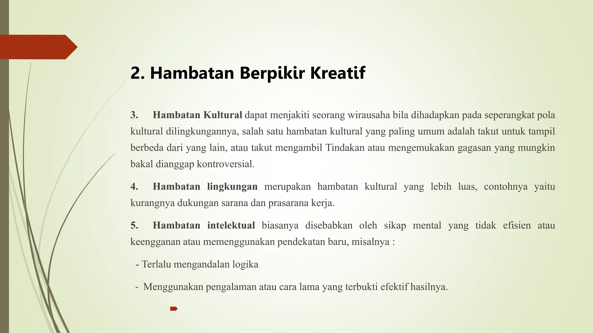 ide kreatif dan inofatif dalanm berwirausaha