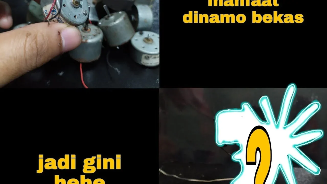 ide kreatif dari dinamo bekas