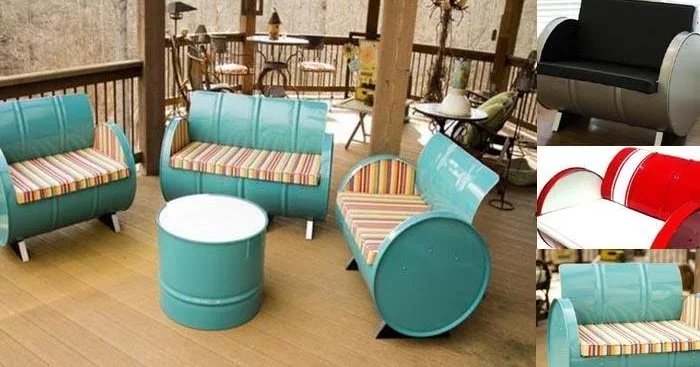 ide kreatif dari drum bekas