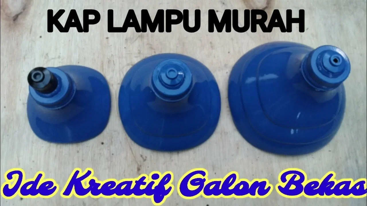 ide kreatif dari galon bekas
