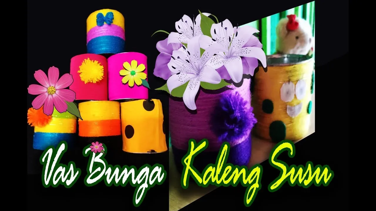 ide kreatif dari kaleng susu