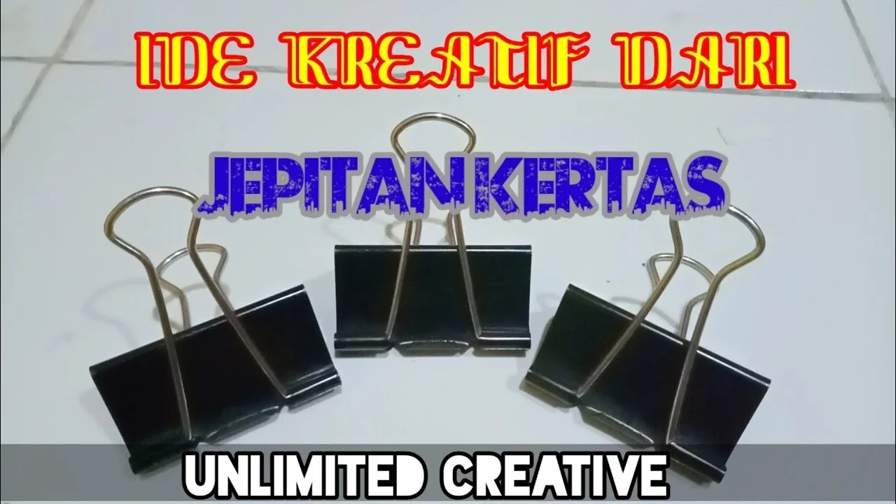 ide kreatif dari klip binder