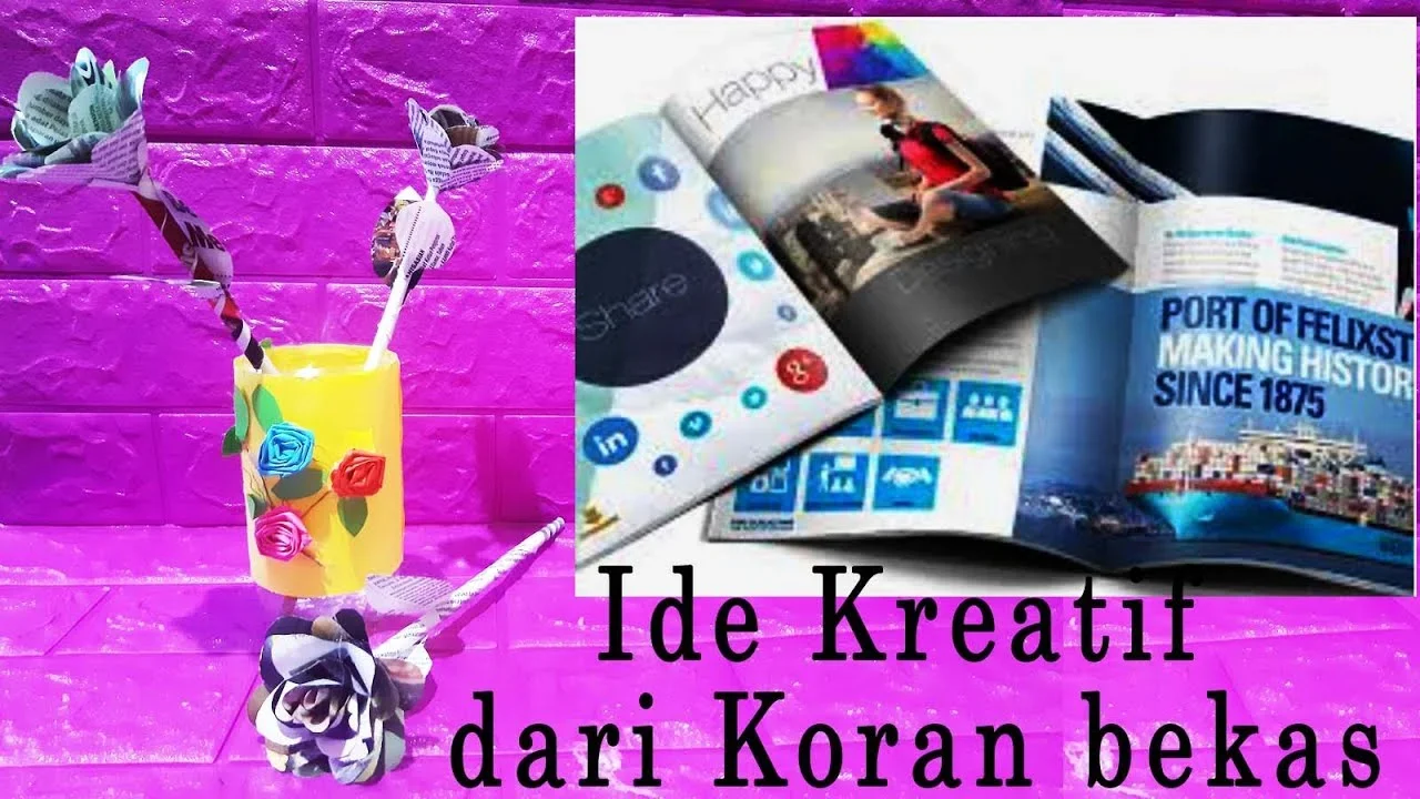 ide kreatif dari koran