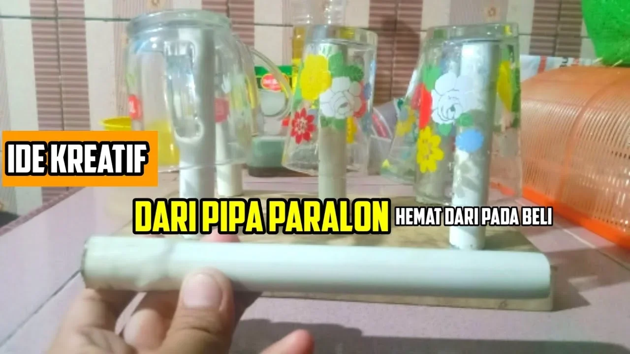 ide kreatif dari pipa paralon
