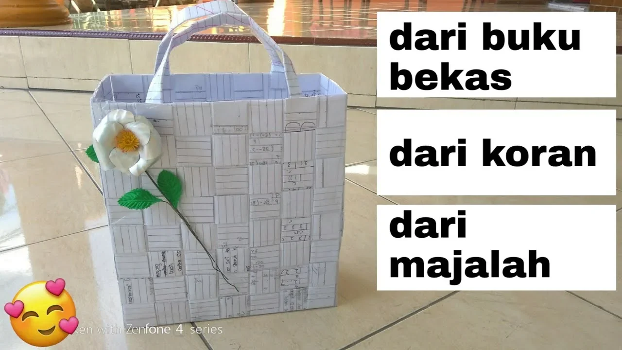 ide kreatif dari tempat kertas