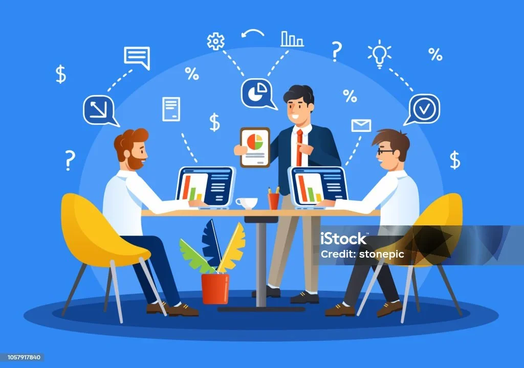 ide kreatif di meja kerja