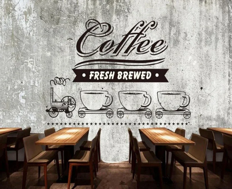 ide kreatif dinding cafe unik