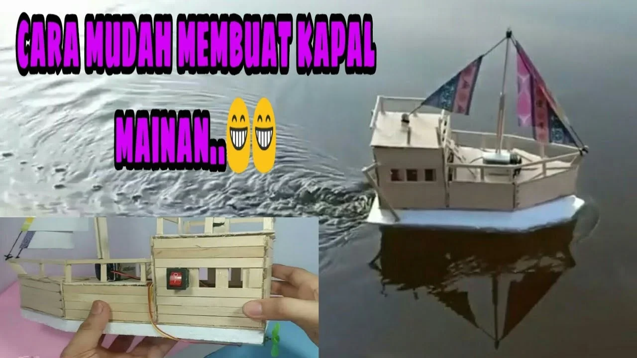 ide kreatif gerobak bentuk kapal