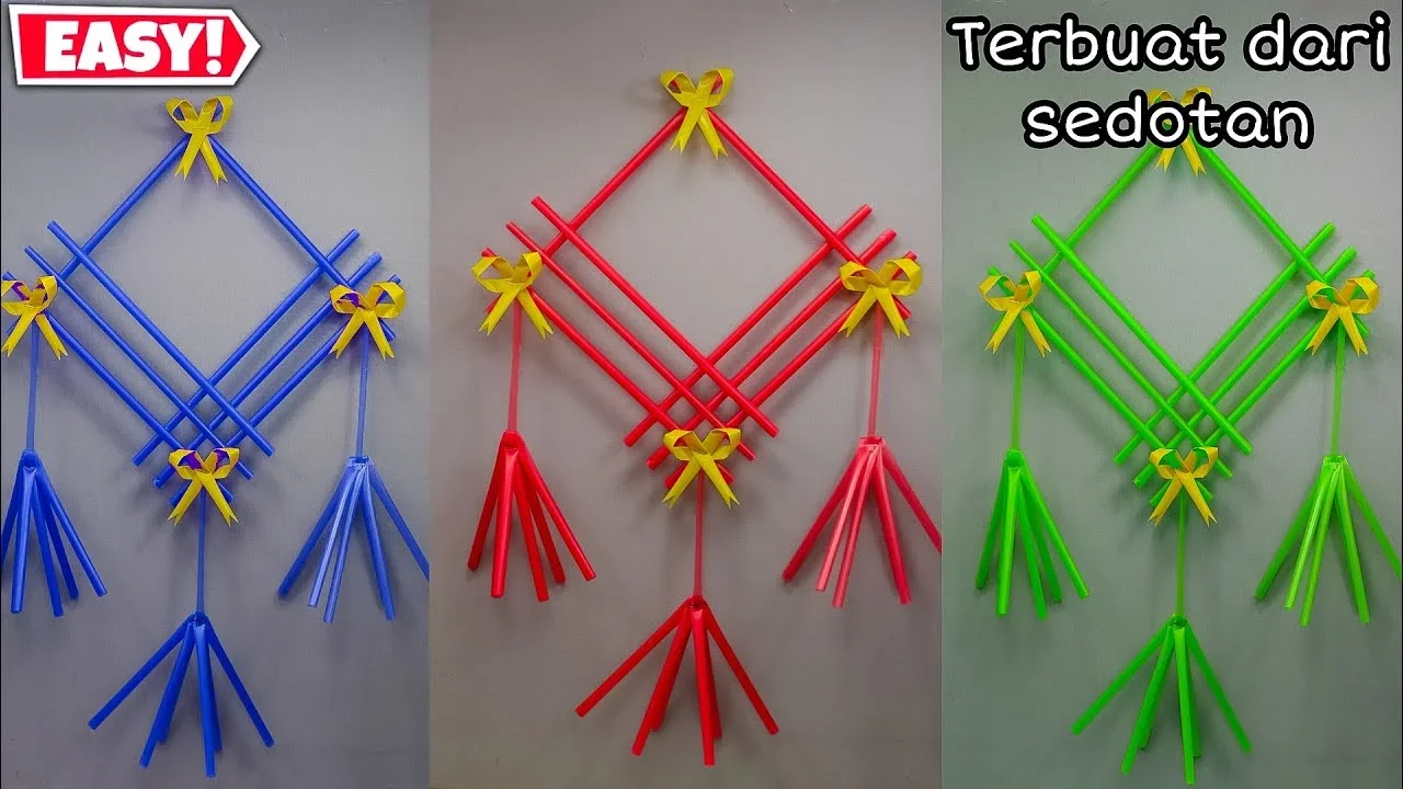 ide kreatif hiasan dinding dari kaset