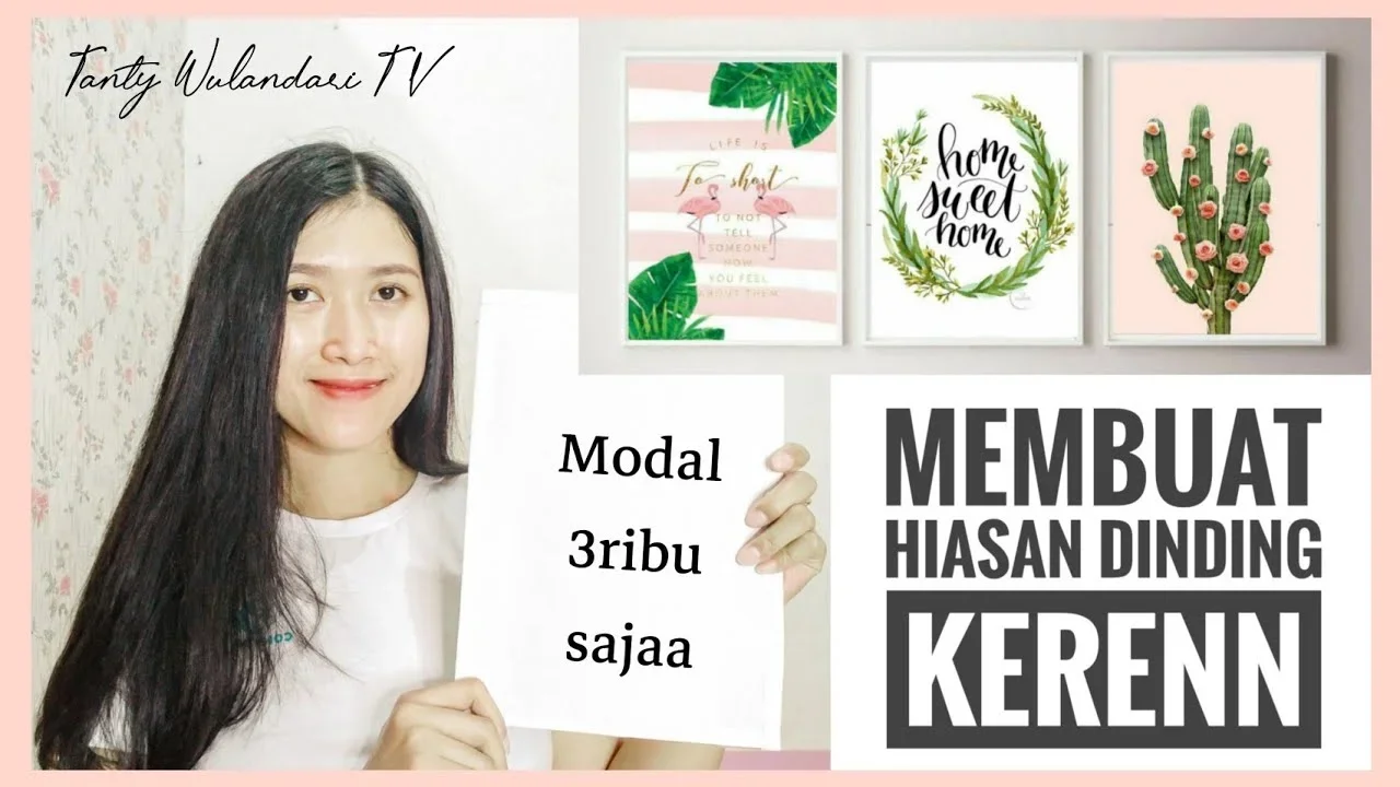 ide kreatif hiasan dinding