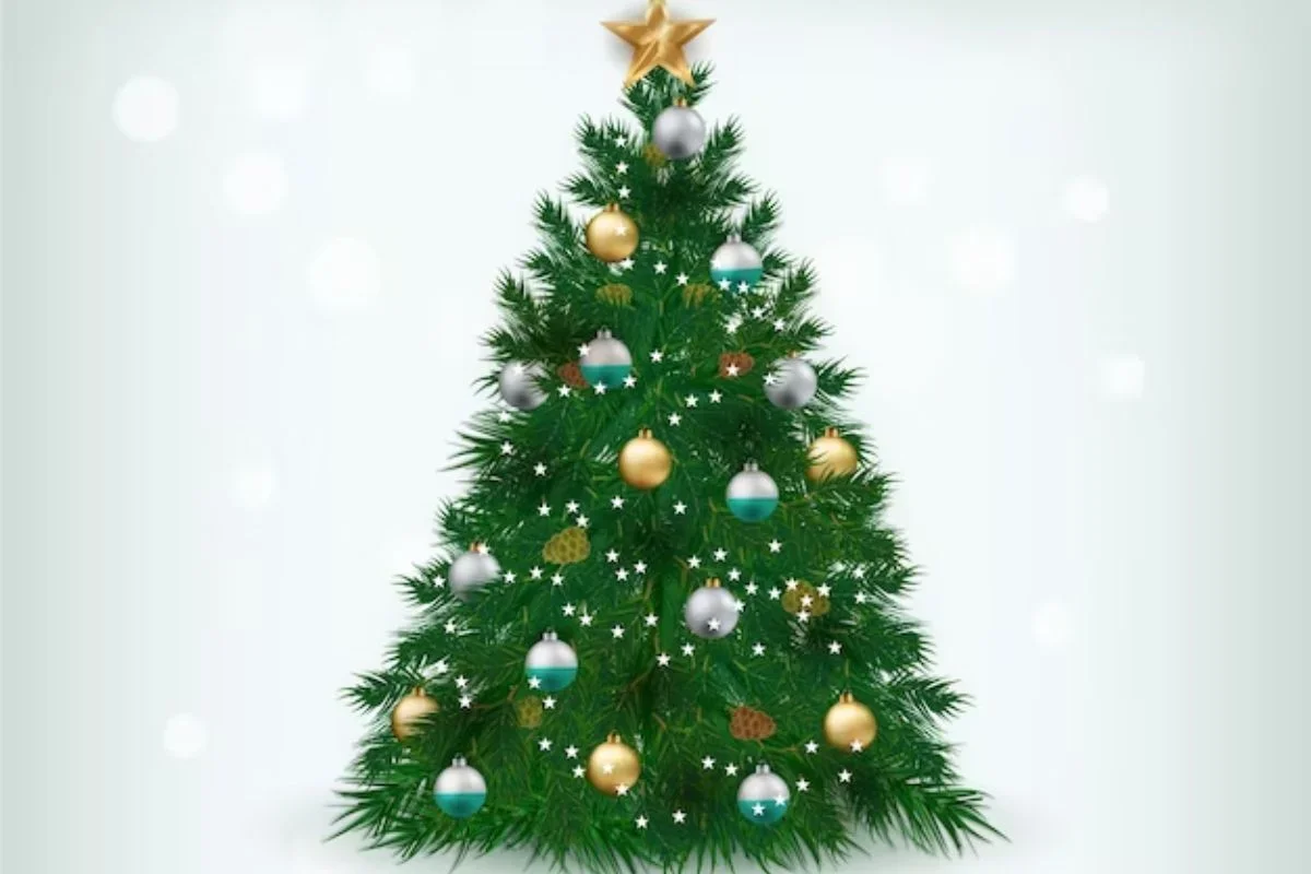 ide kreatif hiasan pohon natal