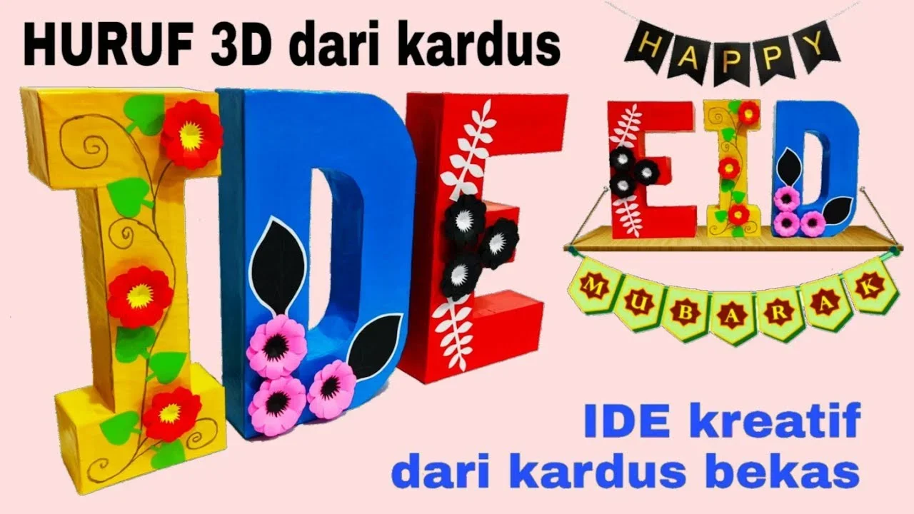 ide kreatif huruf d