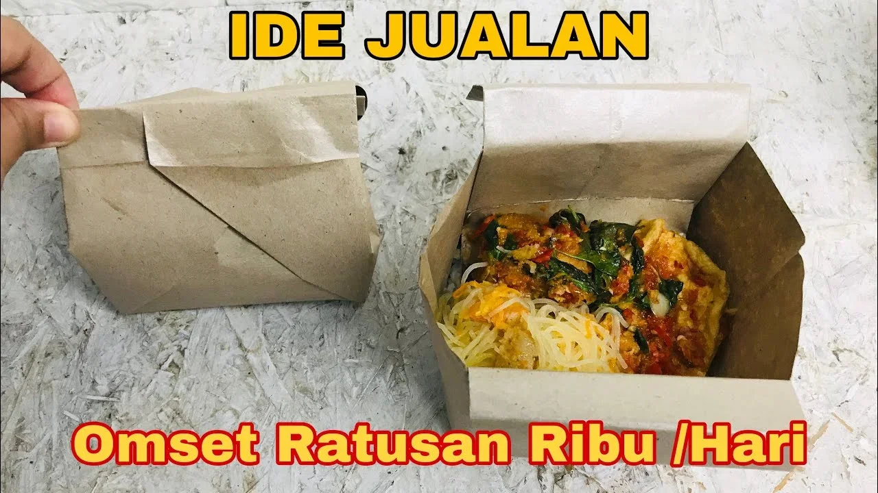 ide kreatif jualan nasi bungkus simple