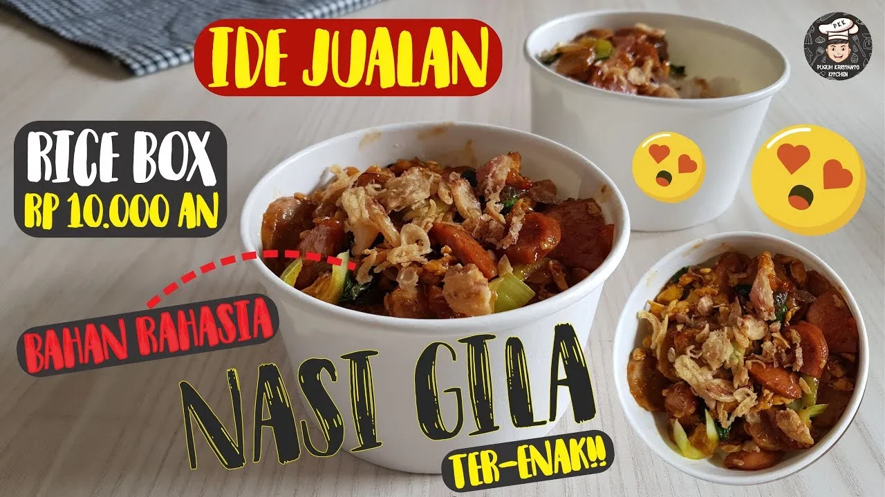 ide kreatif jualan nasi di mall