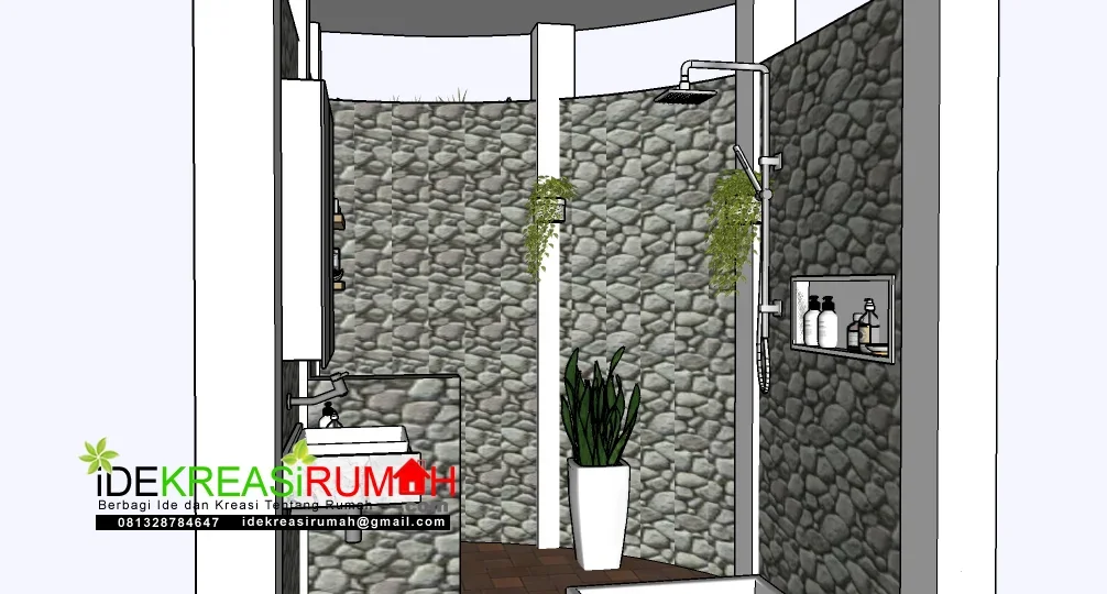 ide kreatif kamar mandi