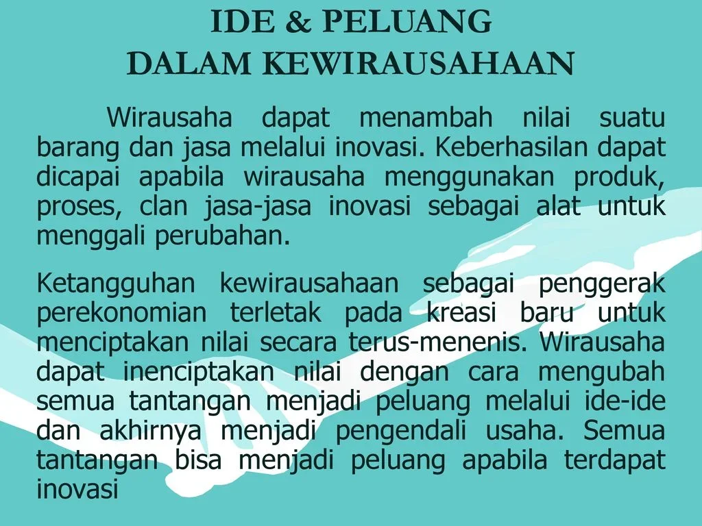ide kreatif kewirausahaan ppt