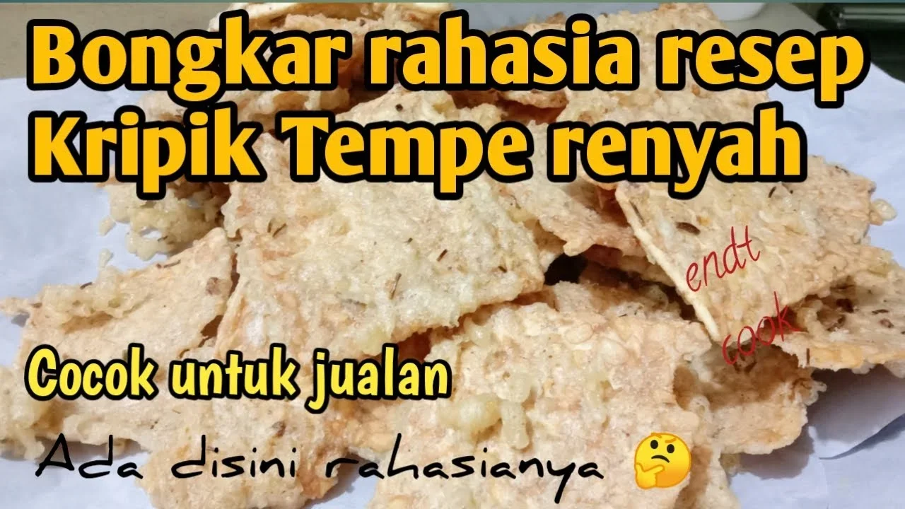 ide kreatif kripik tempe