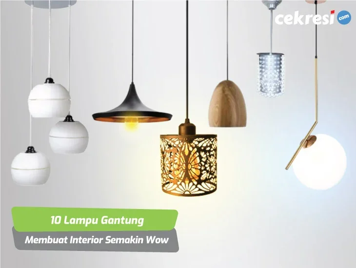 ide kreatif lampu gantung