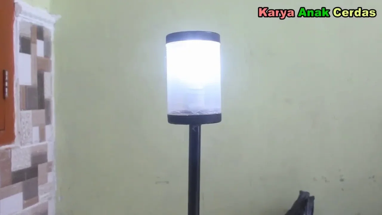 ide kreatif lampu taman