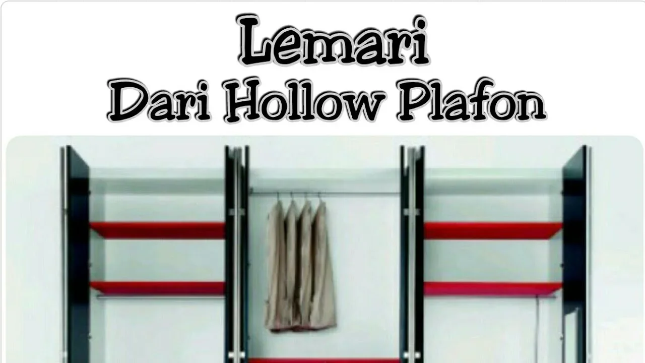 ide kreatif lemari dari besi hollow