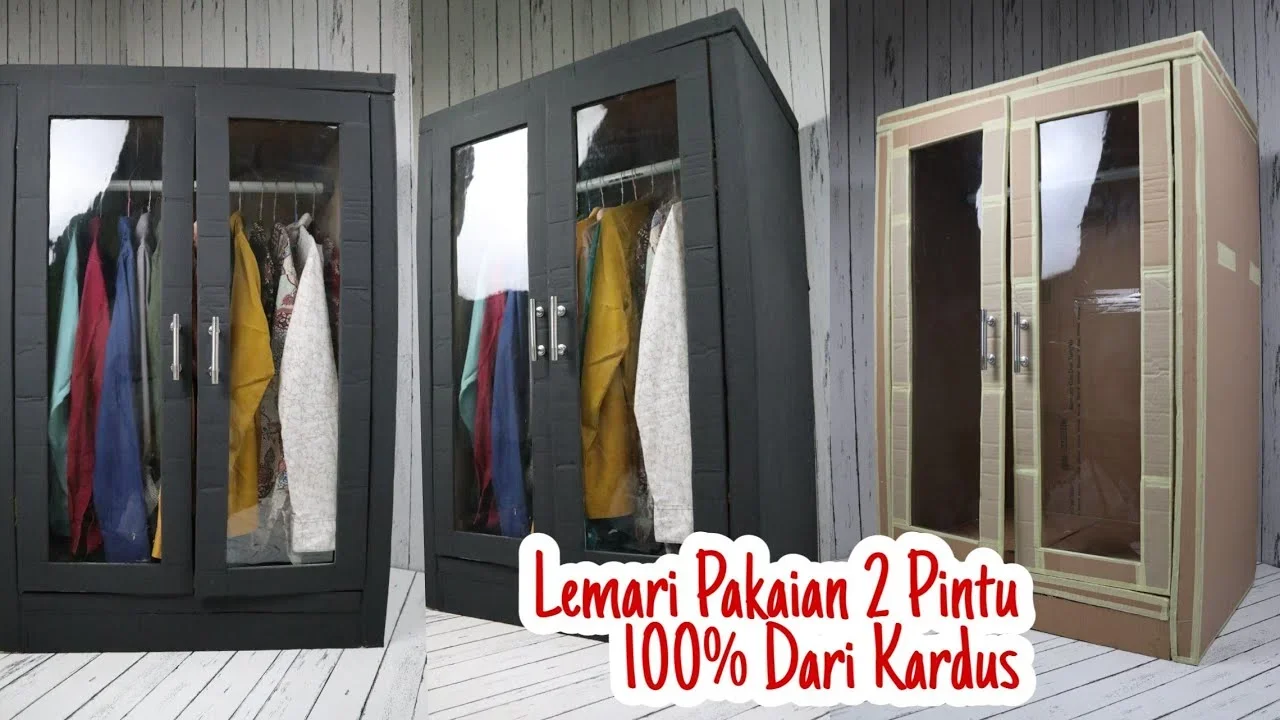ide kreatif lemari pakaian