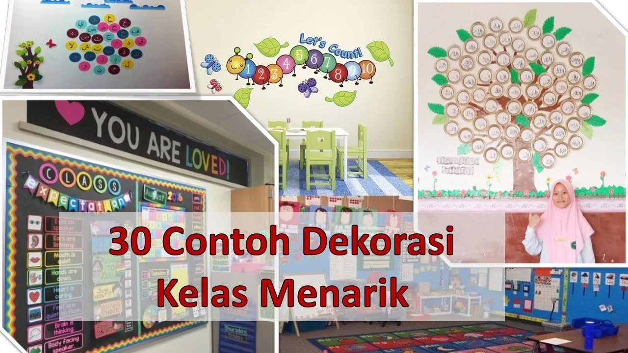 ide kreatif lorong sekolah yang menarik