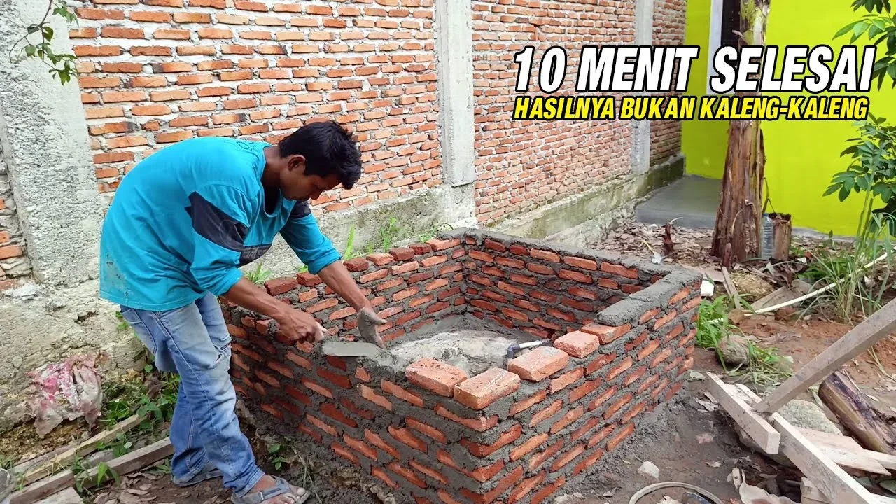 ide kreatif memasang bata