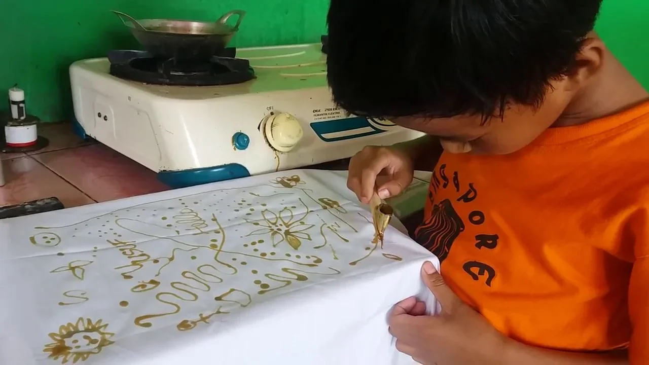 ide kreatif membatik untuk anak tk