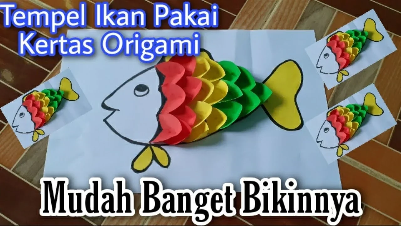 ide kreatif membuat ikan untu anak tk