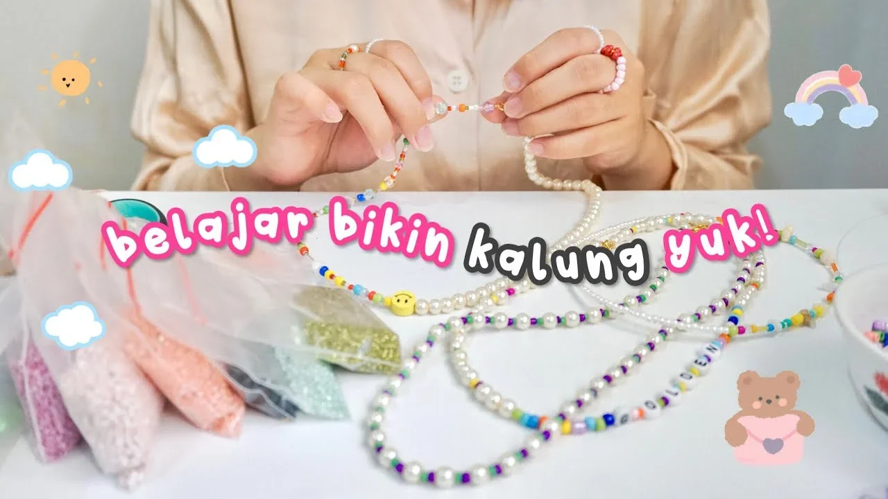 ide kreatif membuat kalung