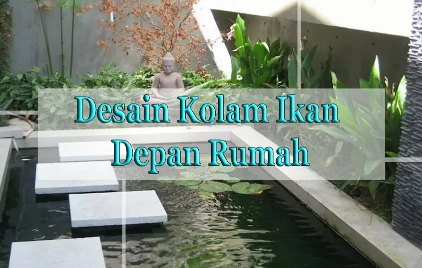 ide kreatif membuat kolam ikan