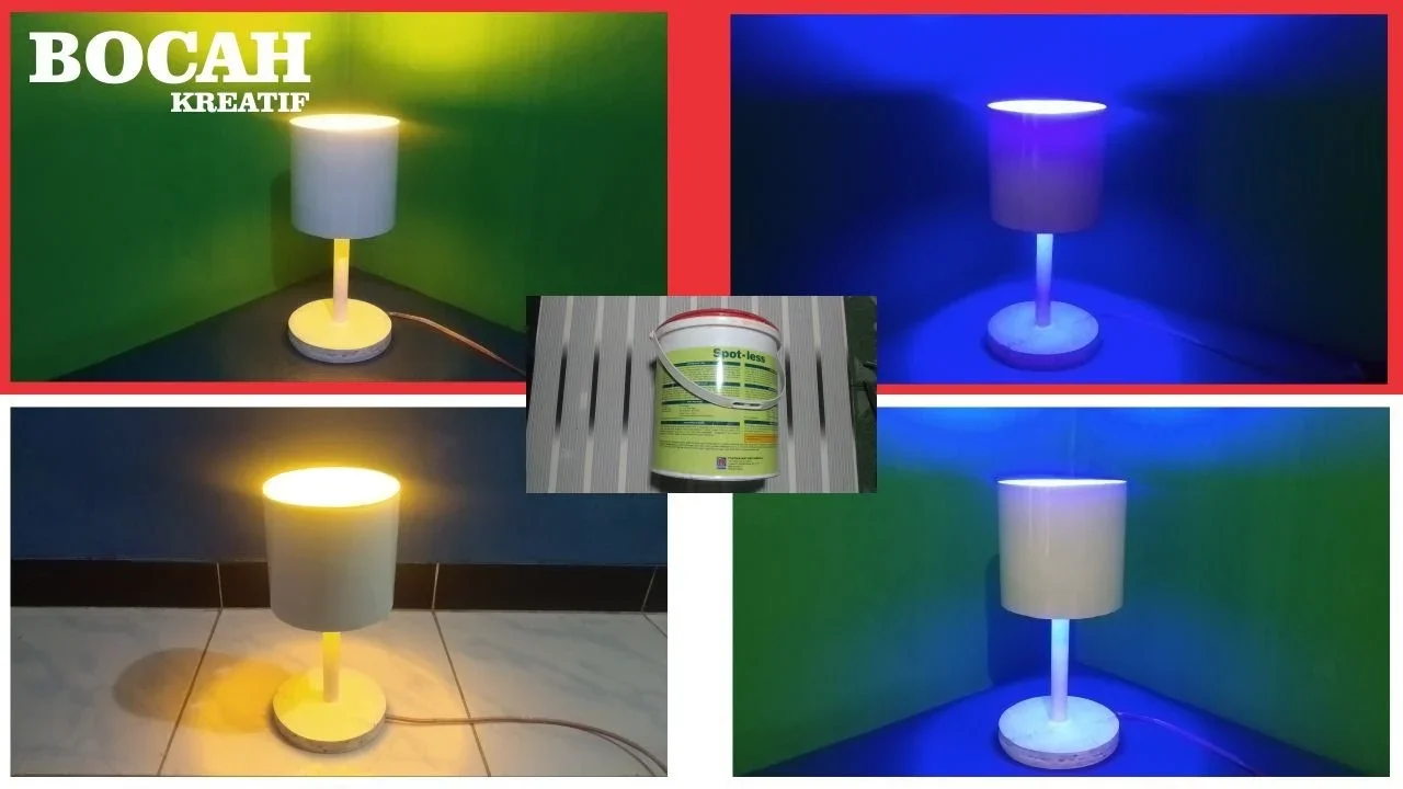 ide kreatif membuat lampu tidur
